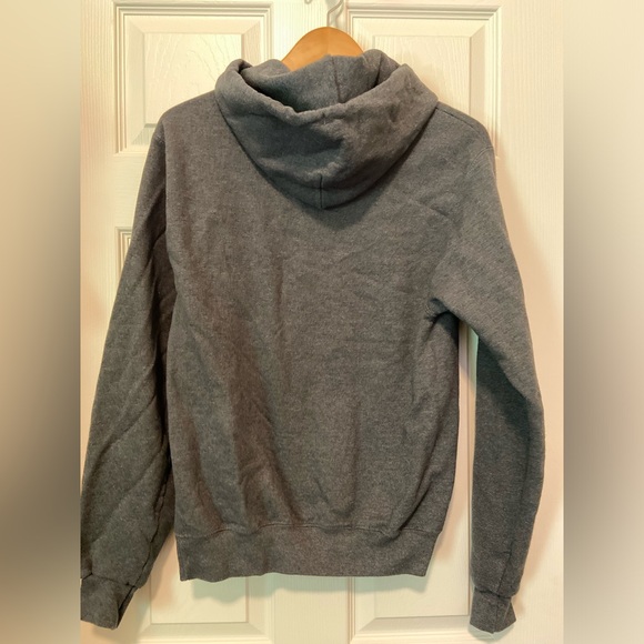 Champion University Of Akron Zips Roo Gray Size Small Hoodie Sweatshirt - Picture 4 of 4